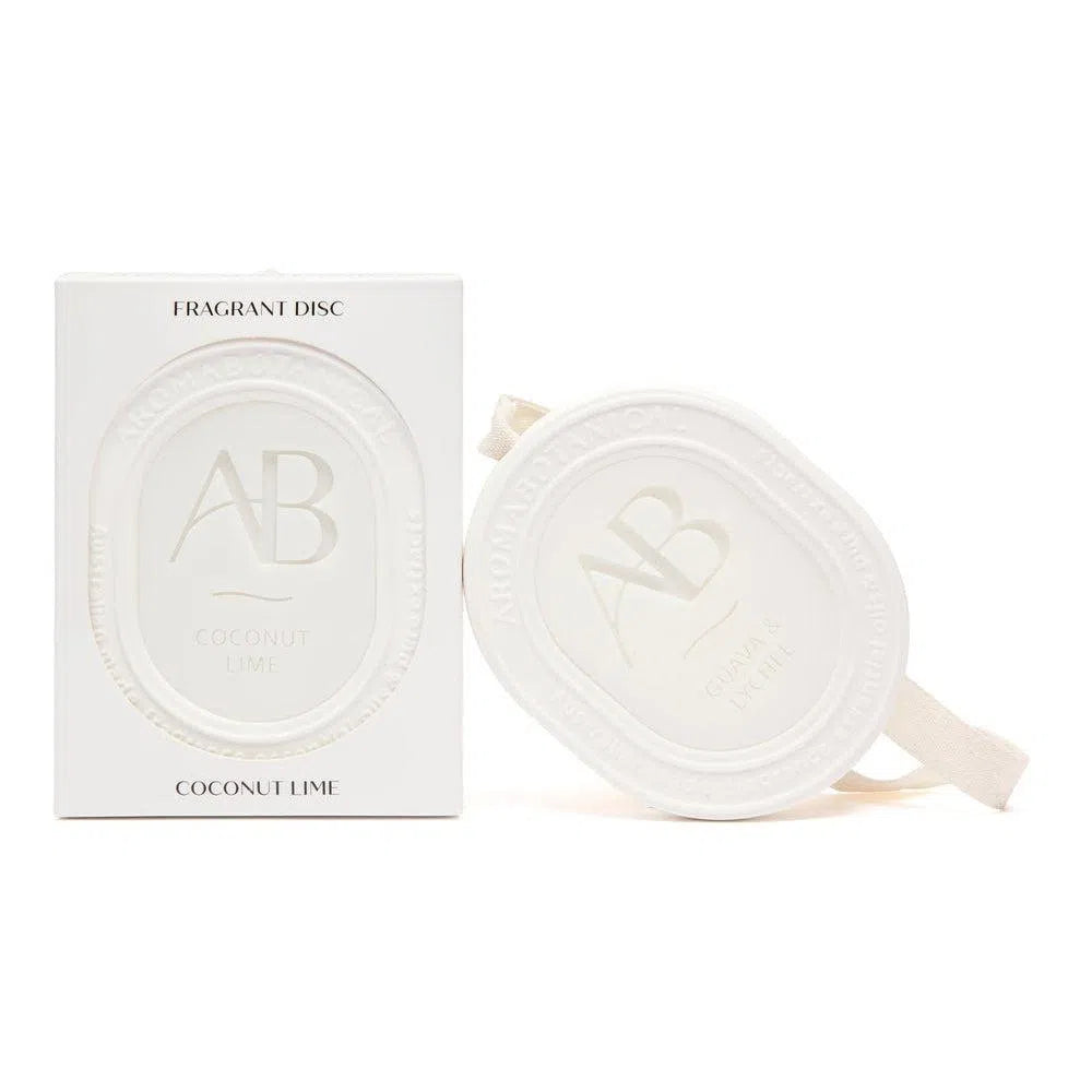 Aromabotanical Coconut and Lime Ceramic Fragrance Disc-Candles2go