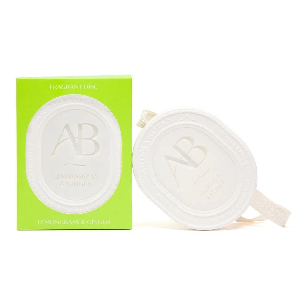 Aromabotanical Lemongrass and Ginger Ceramic Fragrance Disc-Candles2go