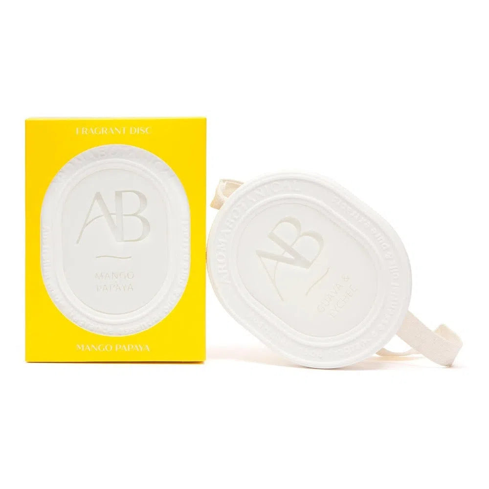 Aromabotanical Mango Papaya Ceramic Fragrance Disc-Candles2go