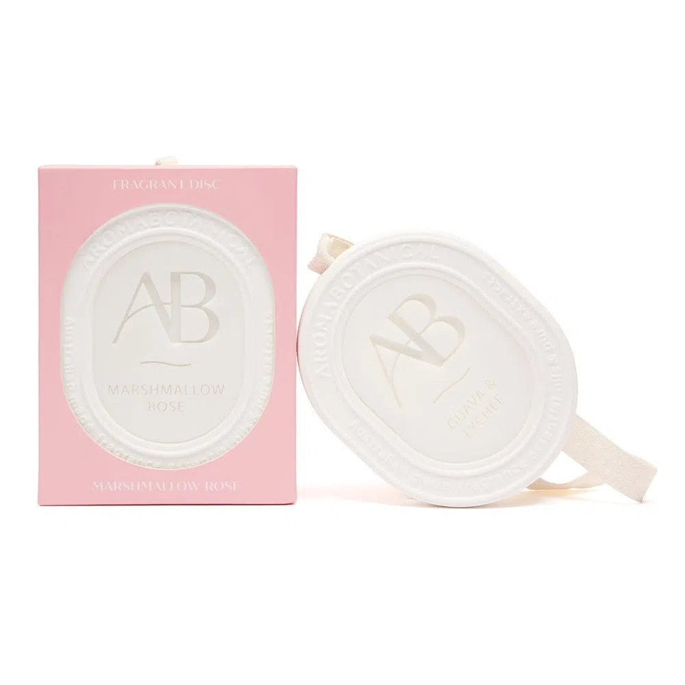 Aromabotanical Marshmallow Rose Ceramic Fragrance Disc-Candles2go