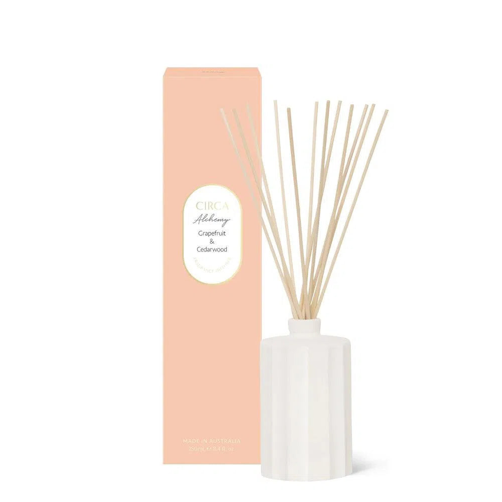 Bathroom Alchemy Grapefruit & Cedarwood 250ml Diffuser by Circa-Candles2go