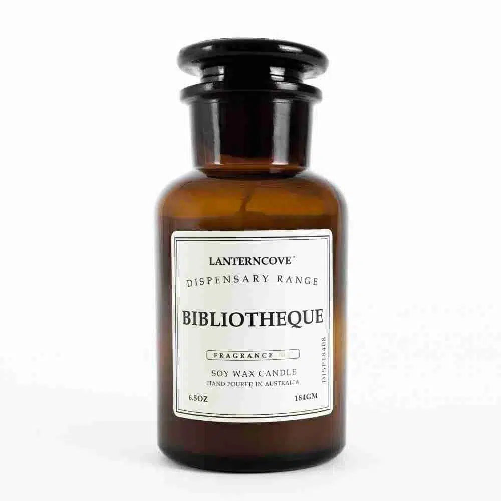 Bibliotheque 6.5oz Candle by Lantern Cove Dispensary-Candles2go