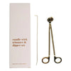 Candle Wick Trimmer and Dipper Set by Elume