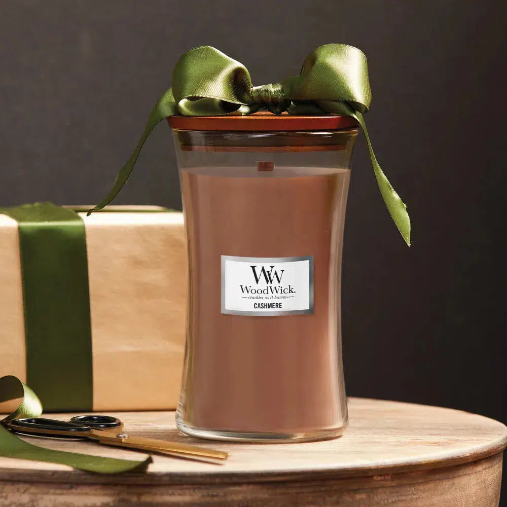 Cashmere 609g Large Candle by Woodwick-Candles2go
