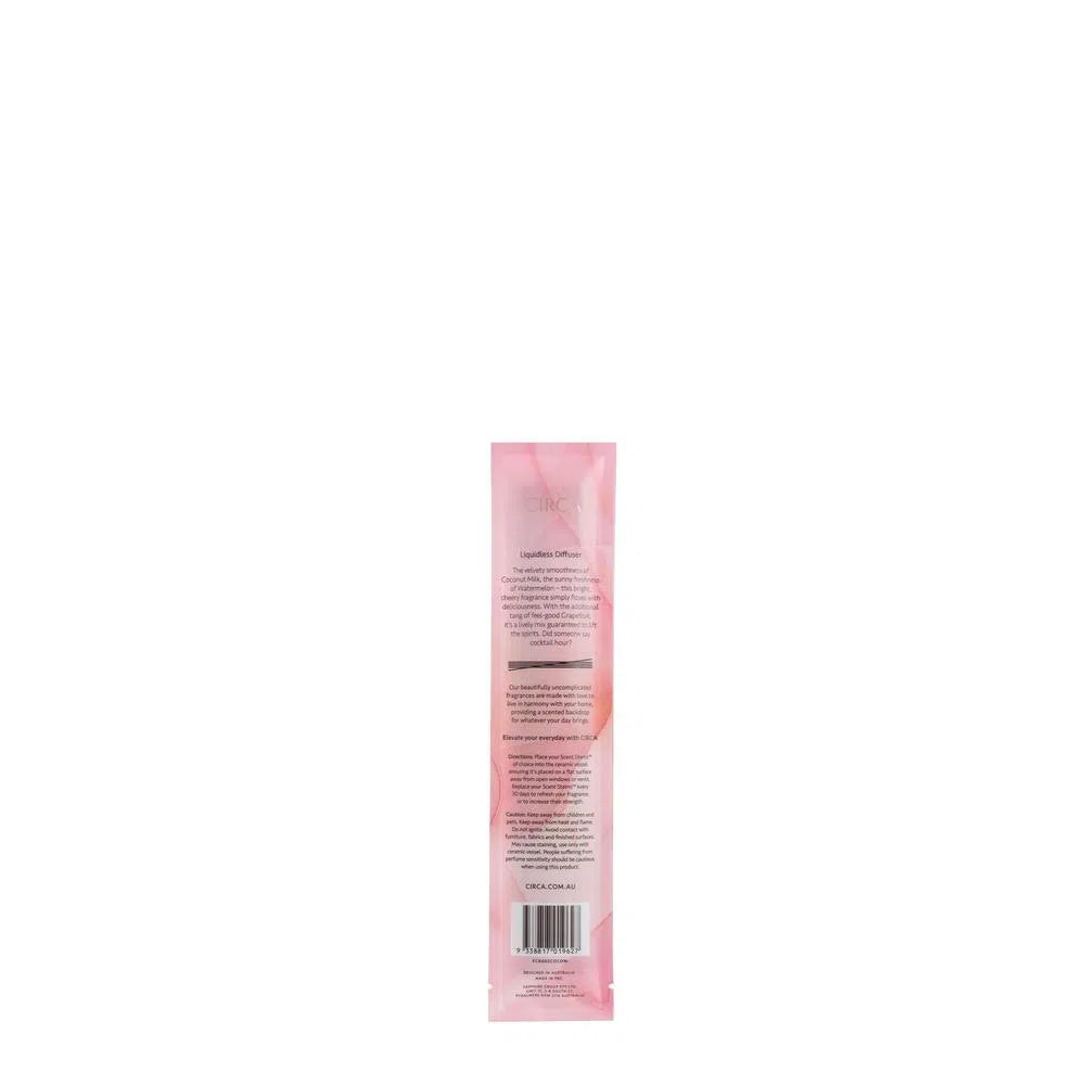 Coconut and Watermelon 5 Replacement Scent Stems by Circa-Candles2go