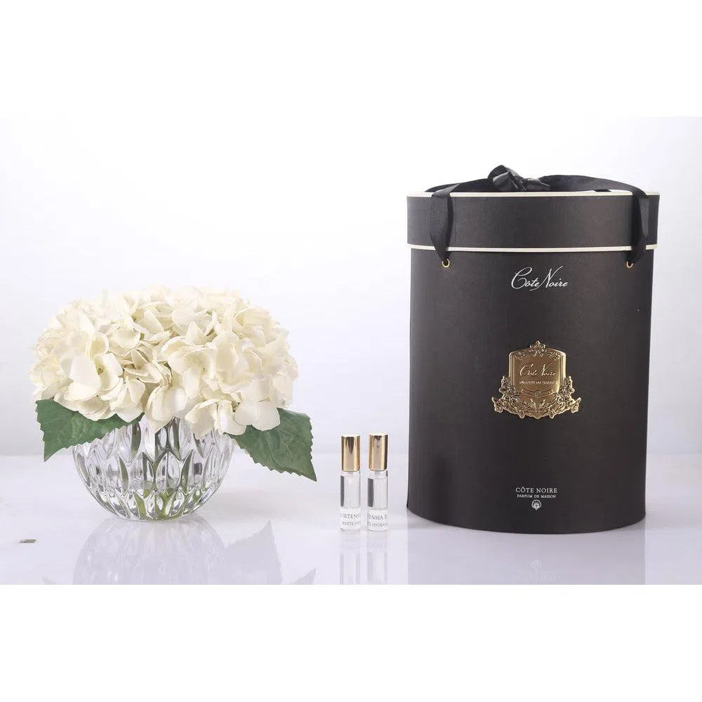 Cote Noire Perfumed Flowers in Luxury Hydrangea Champagne LHY02-Candles2go