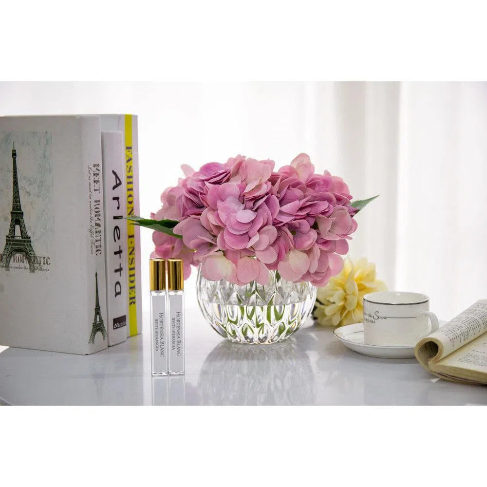 Cote Noire Perfumed Flowers in Luxury Hydrangea Mauve LHY04-Candles2go