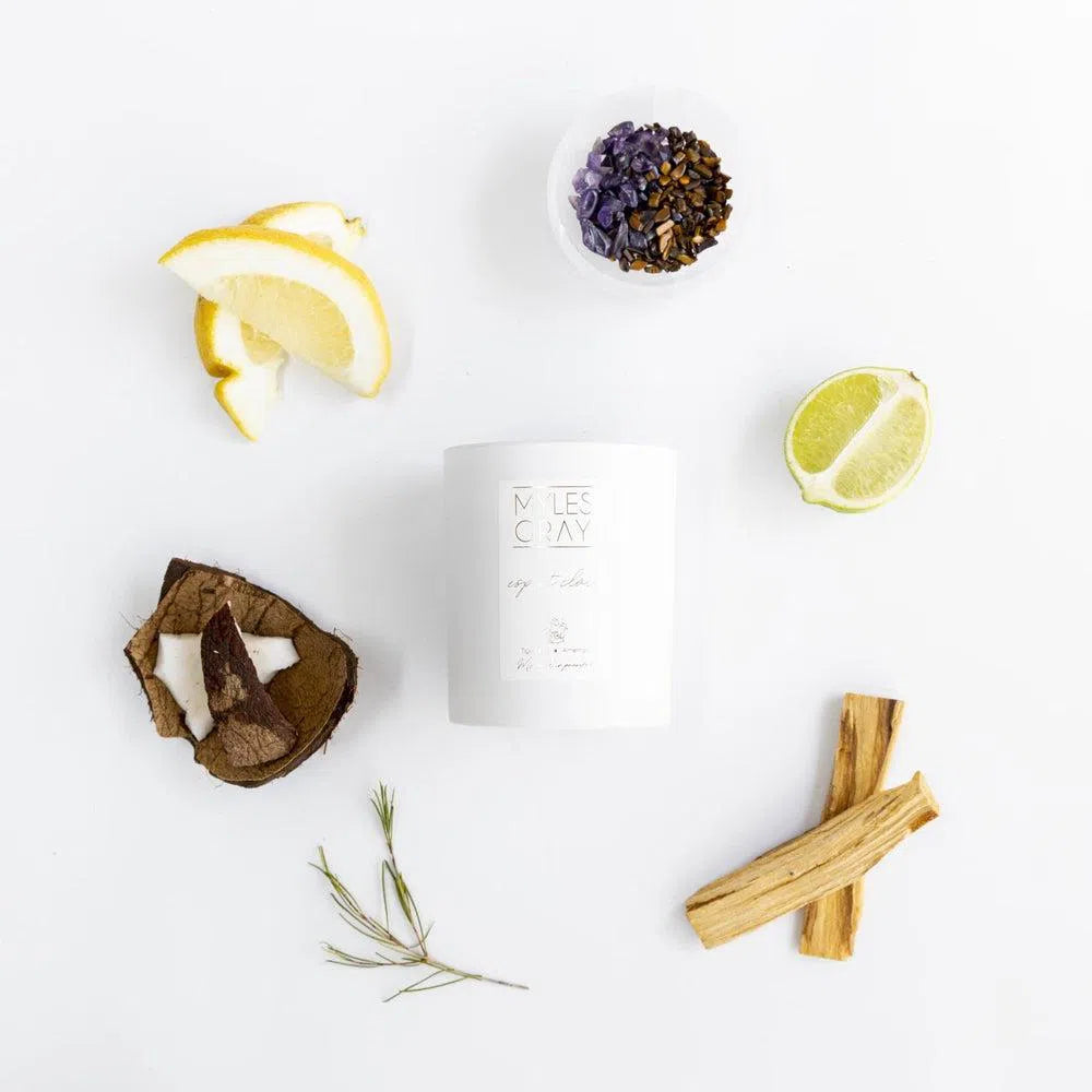 Espirit Clair Clarity 285g Crystal Infused Candle by Myles Gray-Candles2go