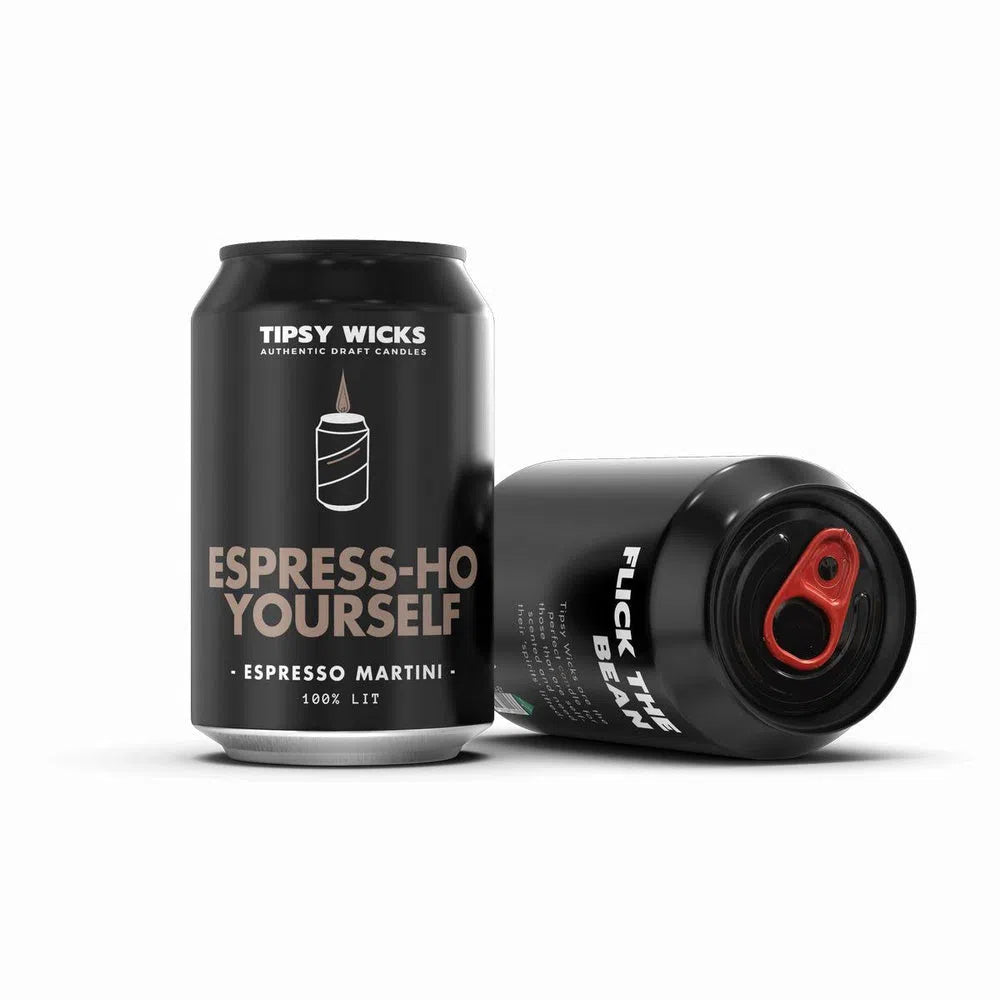 Espress-Ho Yourself Candles in a Can 300g by Tipsy Wicks-Candles2go