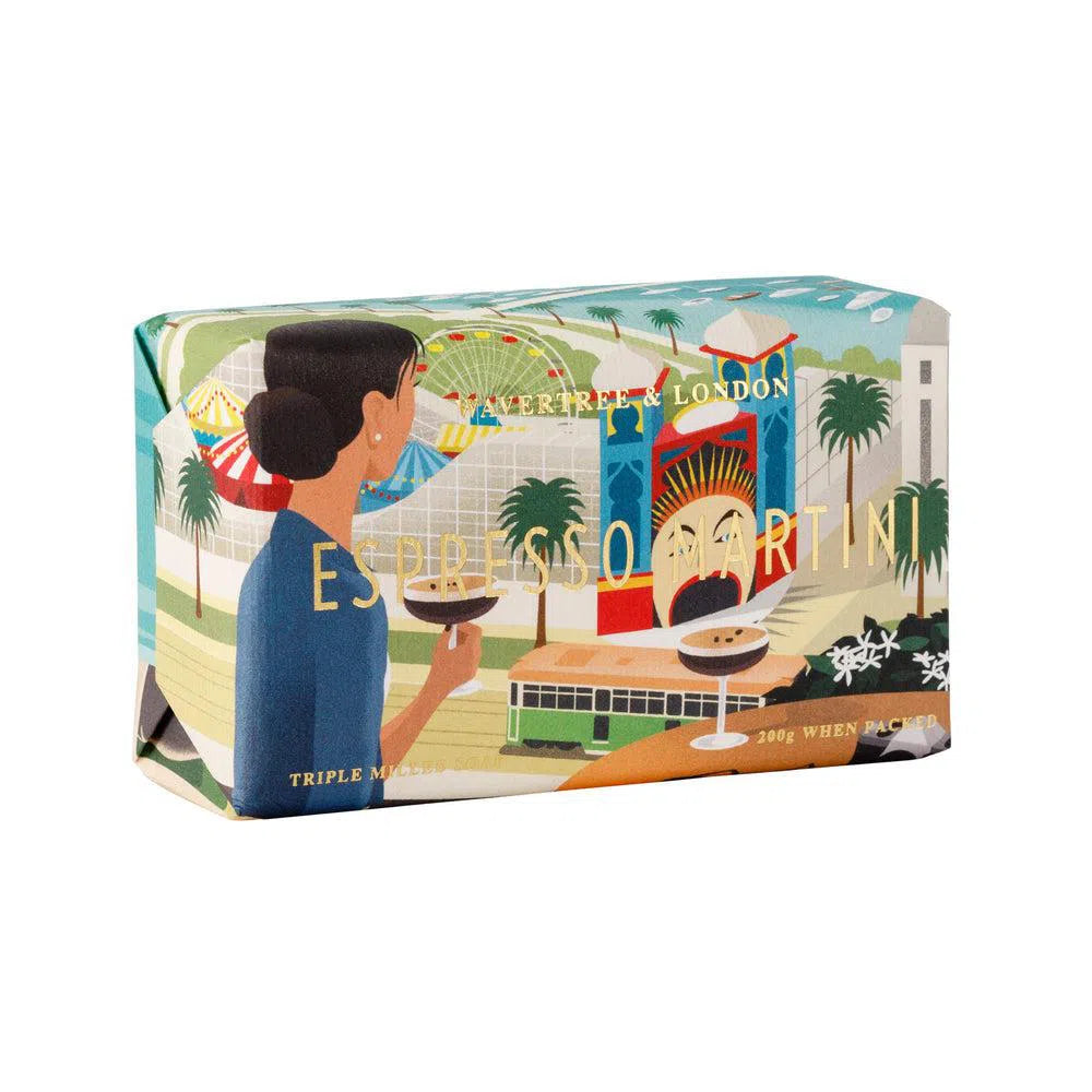 Espresso Martini 200g Soap Bar By Wavertree & London-Candles2go