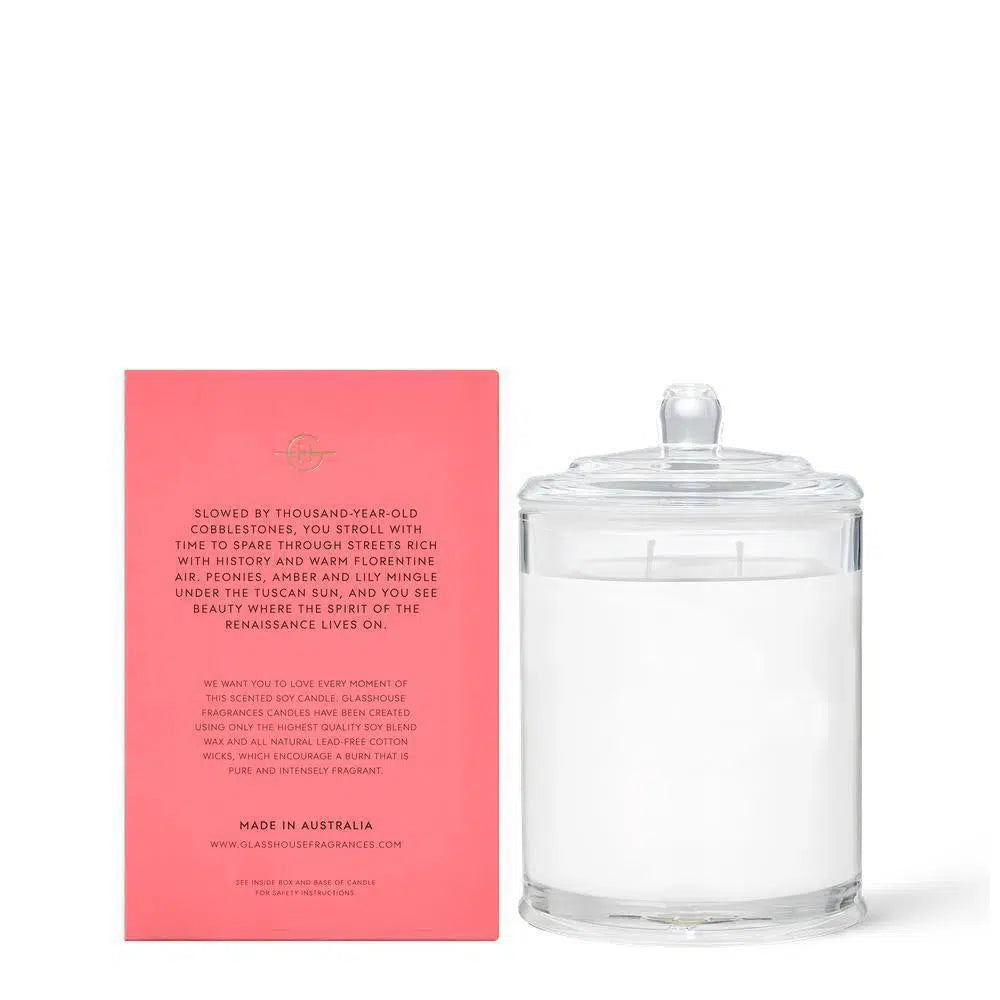 Forever Florence 380g Candle by Glasshouse Fragrances-Candles2go