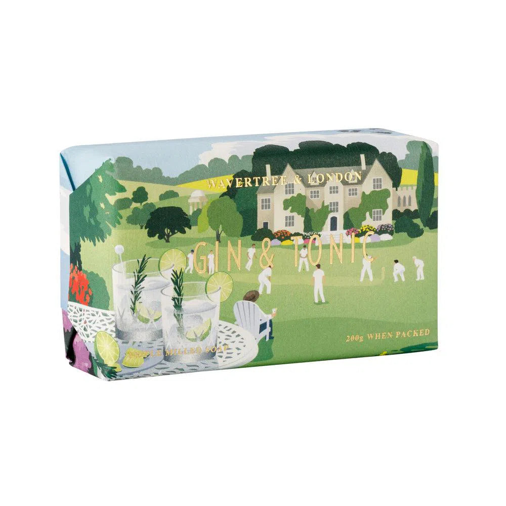 Gin & Tonic 200g Soap Bar by Wavertree & London-Candles2go