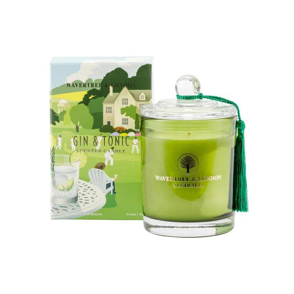 Gin & Tonic 330g Candle by Wavertree & London-Candles2go