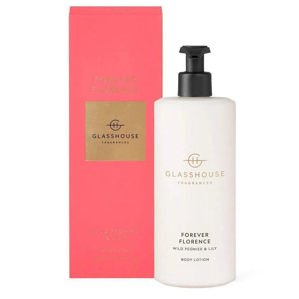 Glasshouse Body Lotion 400ml Forever Florence-Candles2go