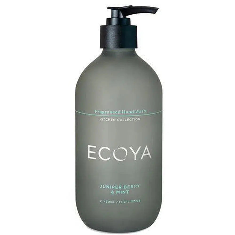 Hand Wash Juniper Berry and Mint by Ecoya vegan friendly