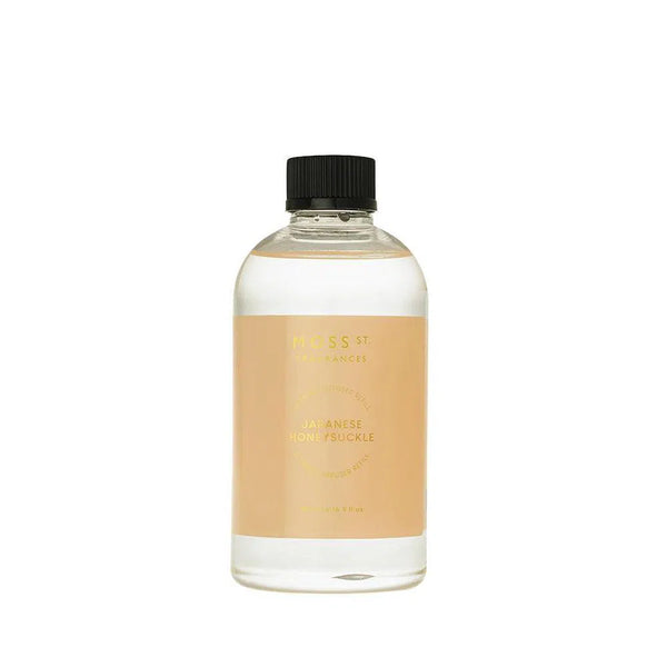 Japanese Honeysuckle 500ml Reed Diffuser Refill by Moss St Fragrances-Candles2go