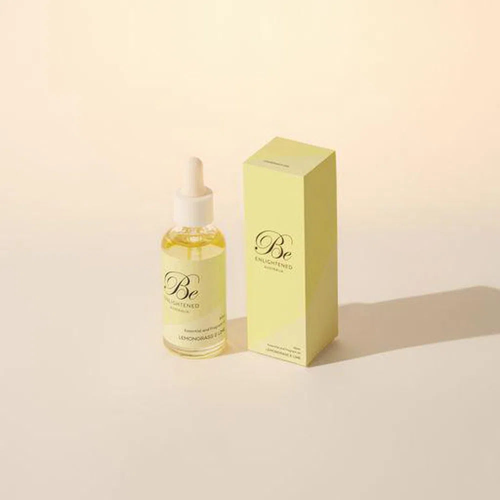 Lemongrass & Lime Fragrant Oil 50ml by Be Enlightened-Candles2go