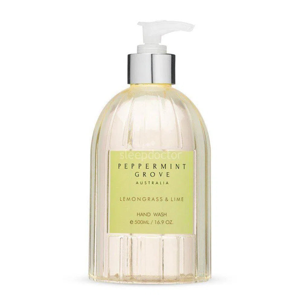 Lemongrass & Lime Hand & Body Wash 500ml Peppermint Grove-Candles2go