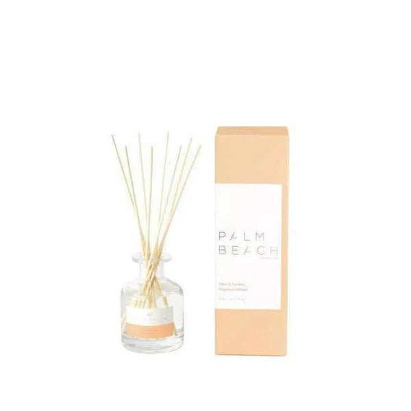 Lilies and Leather mini diffuser 50ml by palm beach-Candles2go