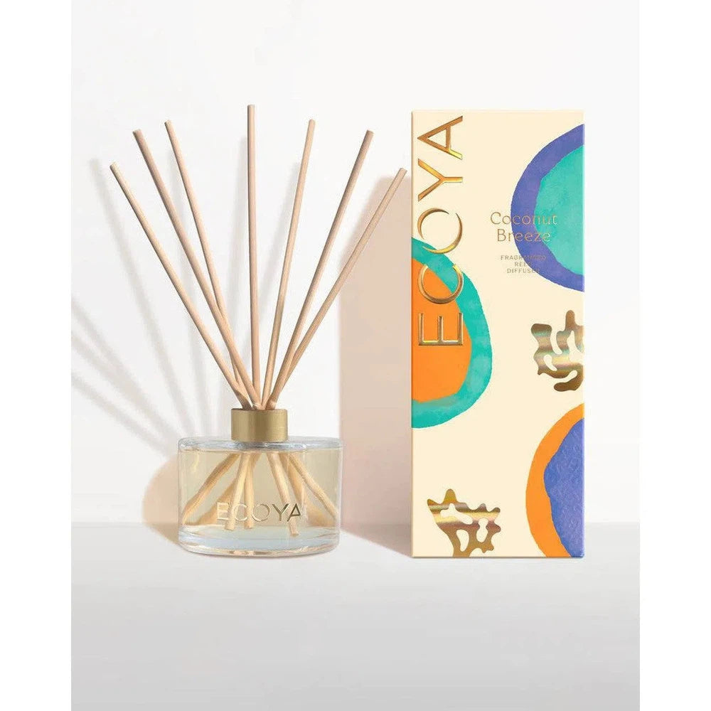 Limited Edition Coconut Breeze Reed Diffuser 200ml by Ecoya-Candles2go