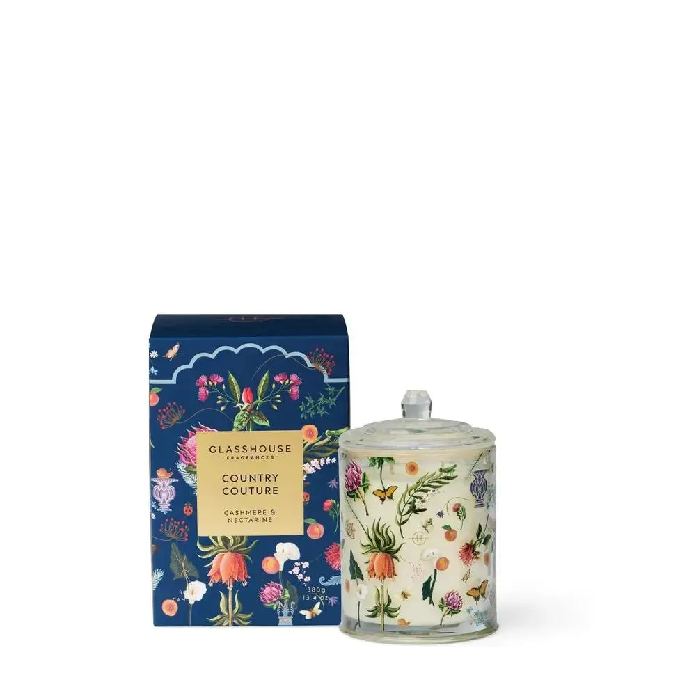 Limited Edition Mother's Day Country Couture 380g Candle by Glasshouse Fragrances-Candles2go