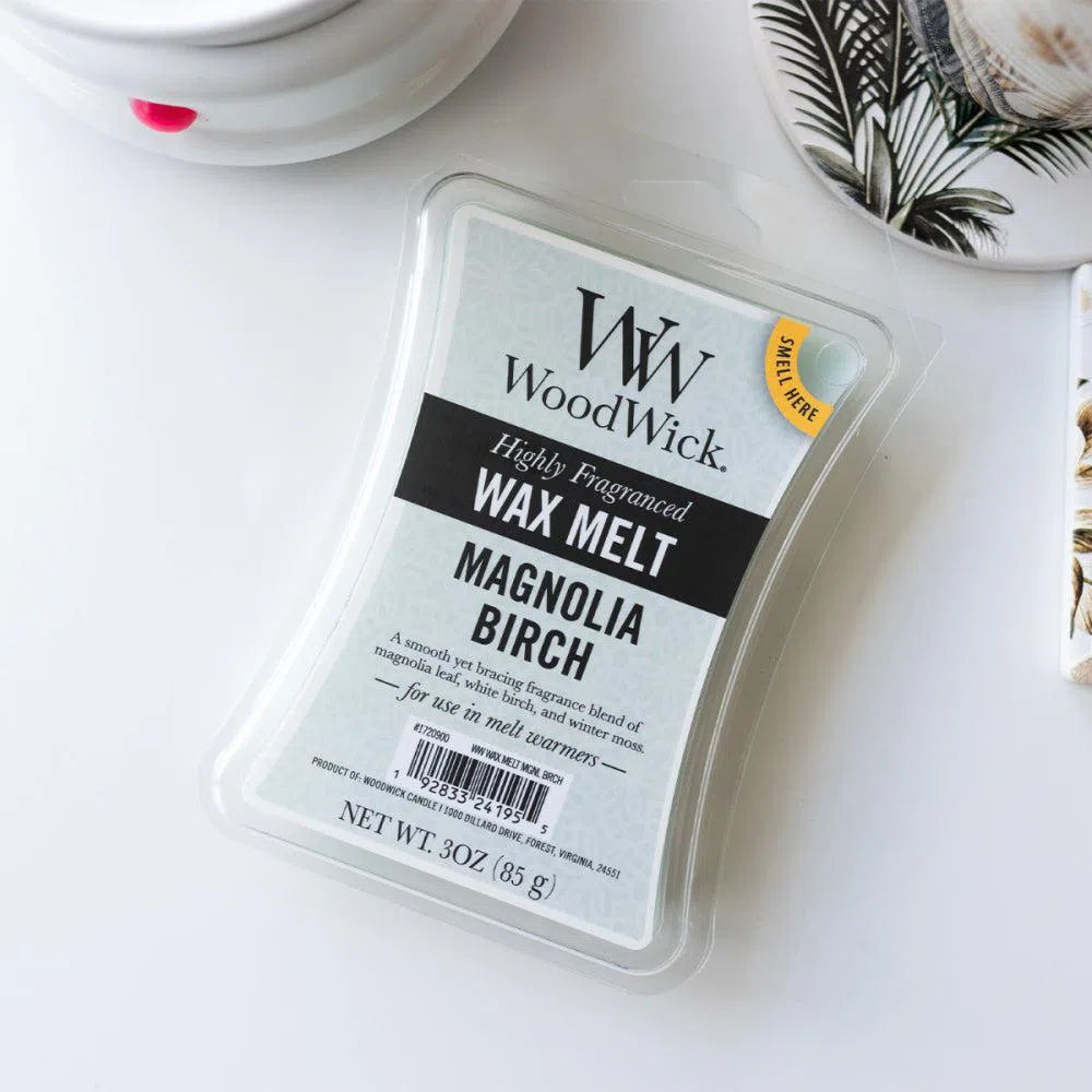 Magnolia Birch Wax Melts by Woodwick-Candles2go