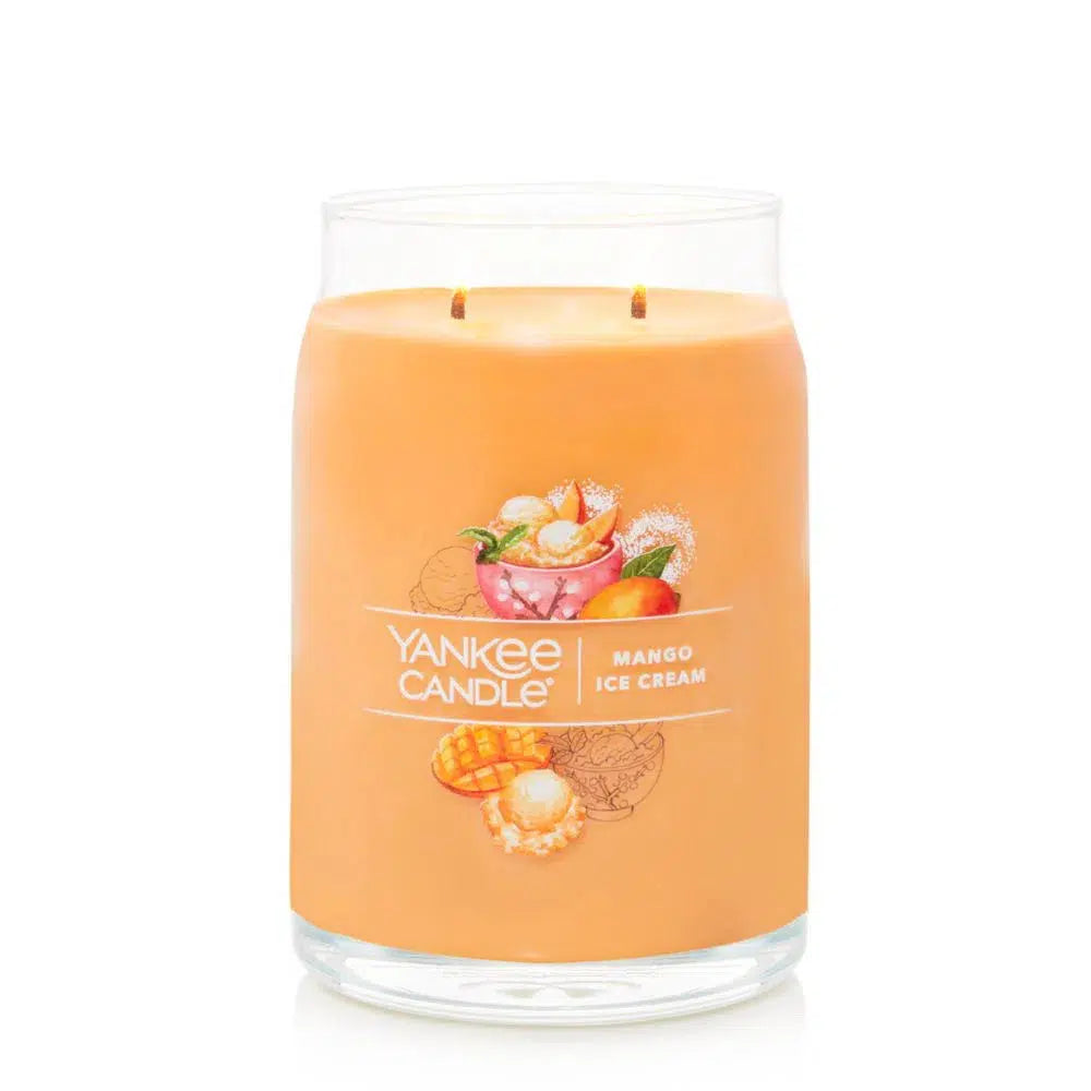 Mango Ice Cream Signature Limited Edition 567g Candle By Yankee Candle-Candles2go