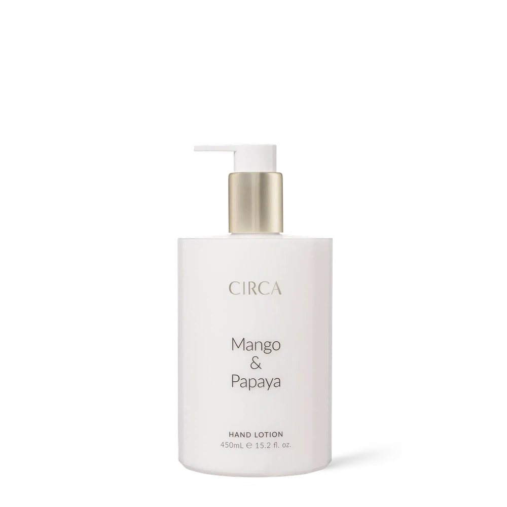 Mango and Papaya 450ml Hand Lotion by Circa-Candles2go