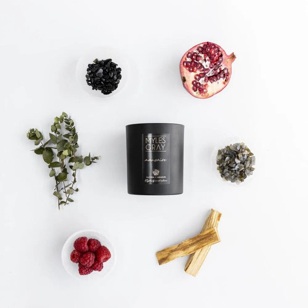 Mauvaise Deflection 285g Crystal Infused Candle by Myles Gray-Candles2go