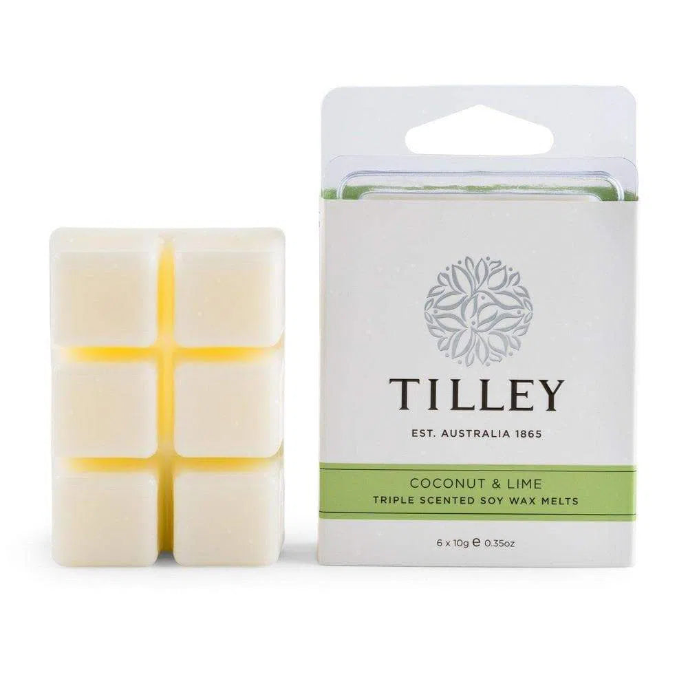 Melts by Tilley Australia Coconut and Lime Soy Melts 60g-Candles2go