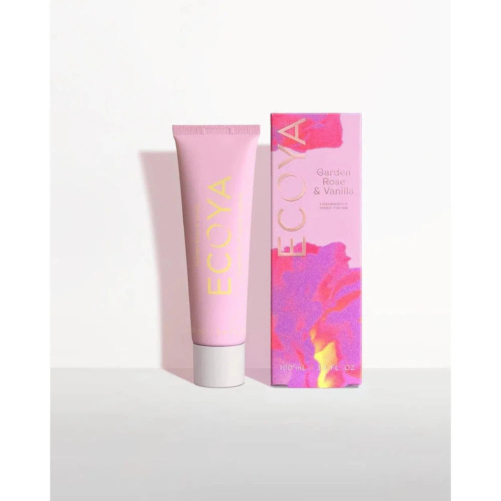 Mother's Day Garden Rose & Vanilla Limited Edition Hand Cream by Ecoya-Candles2go