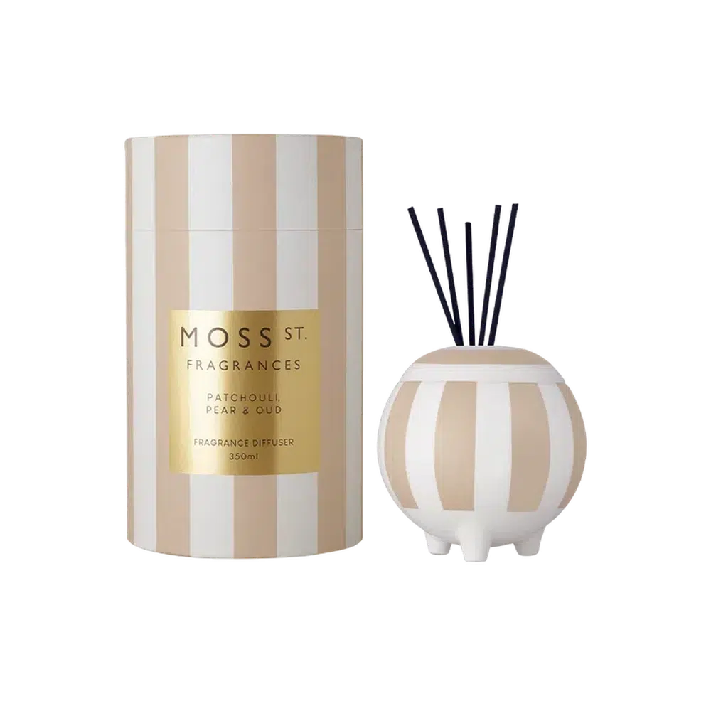 Mother's Day Patchouli, Pear & Oud Limited Edition 350ml Diffuser by Moss St Ceramics-Candles2go
