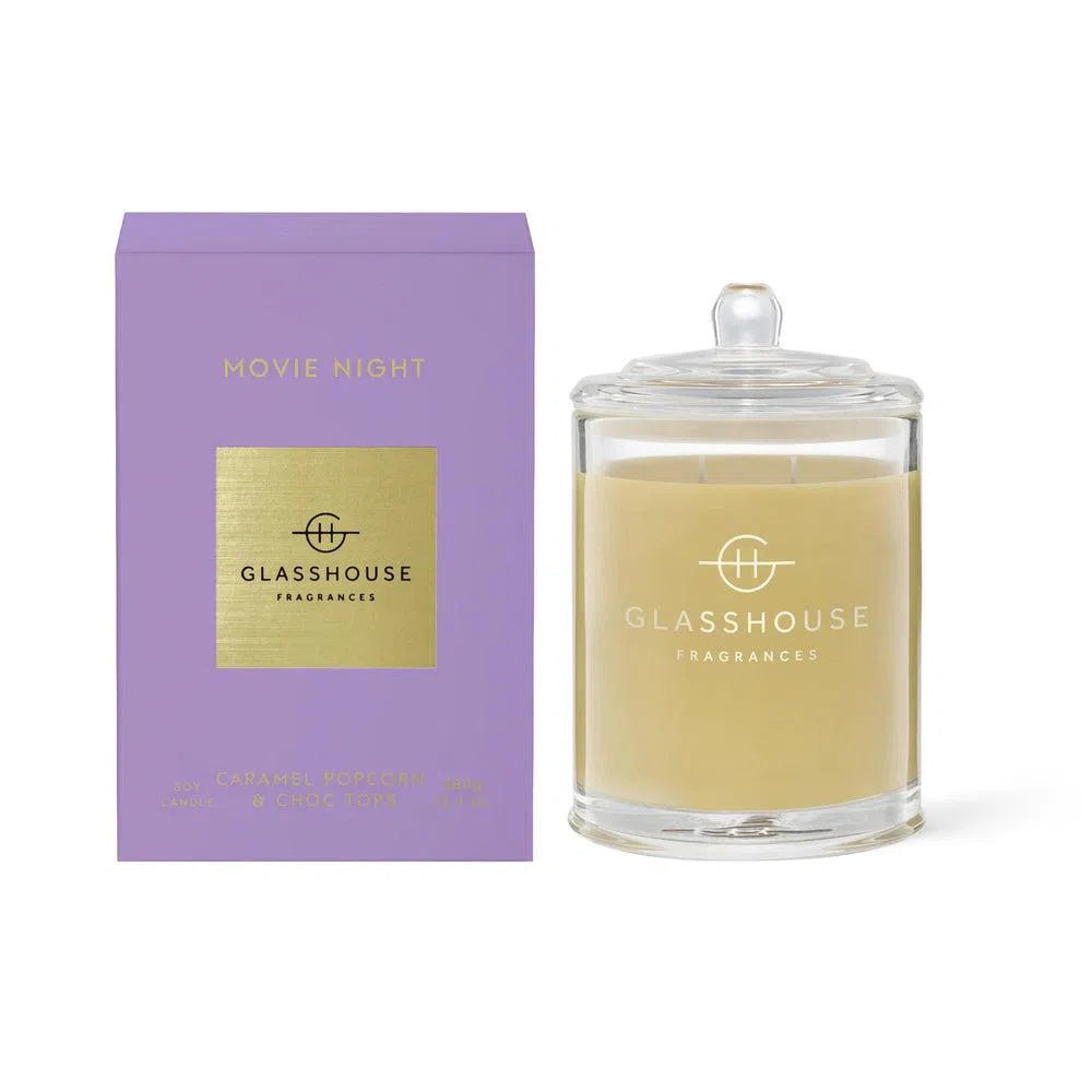 Movie Night 380g Candle by Glasshouse Fragrances-Candles2go