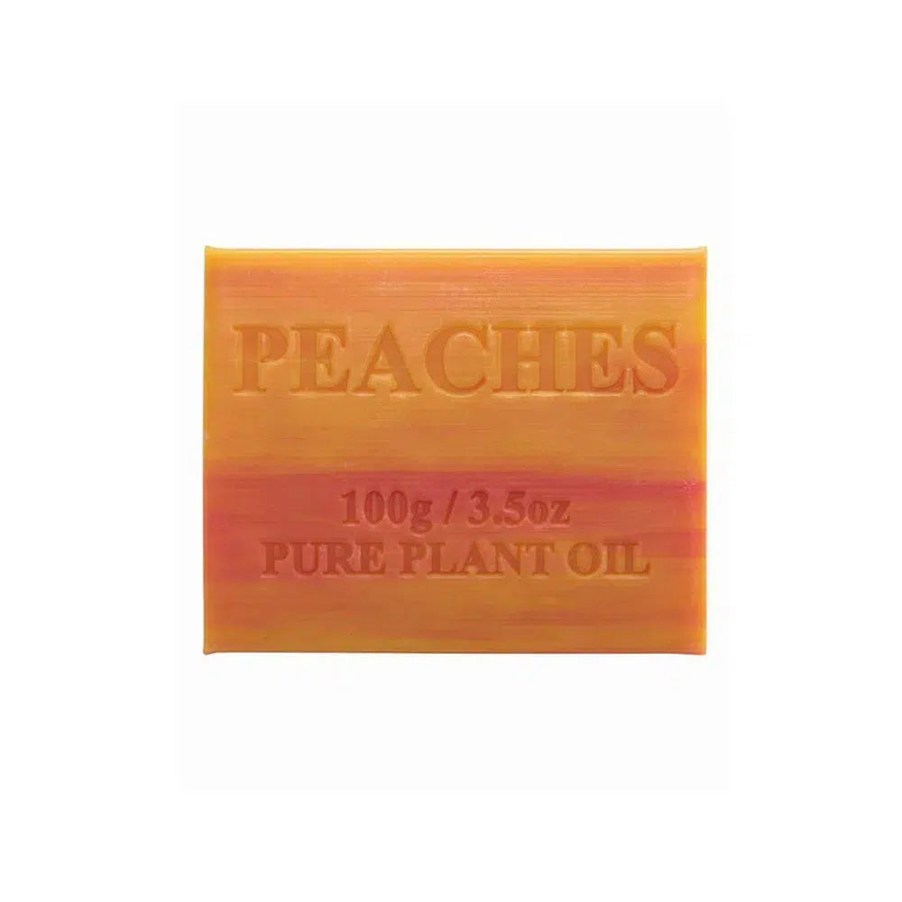 Peach Pure Plant Oil 100g Soap by Wavertree & London-Candles2go
