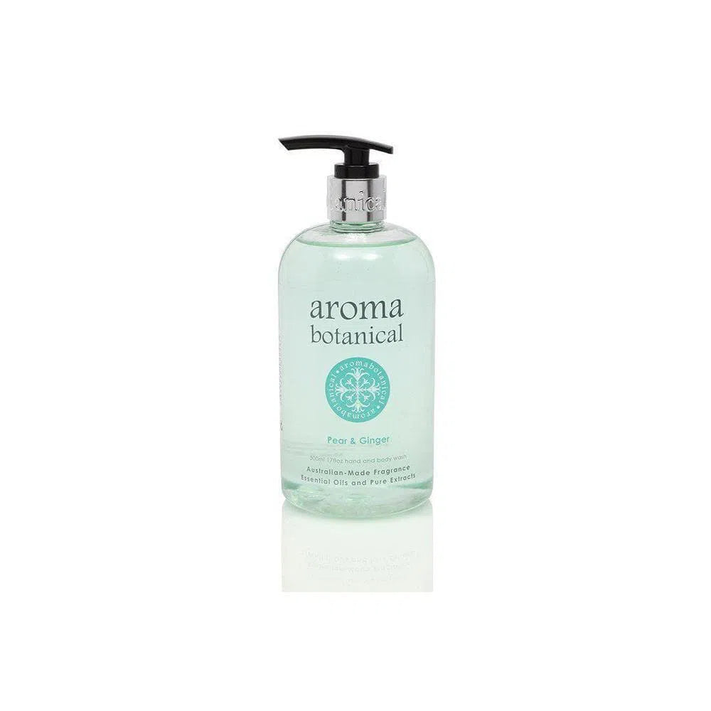 Pear and Ginger Hand and Body Wash 500ml by Aromabotanical-Candles2go