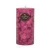 Rose Peony Round 7.5 x 15cm Pillar Candle by Elume