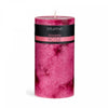 Rose peony Round 10 x 10cm Pillar Candle by Elume