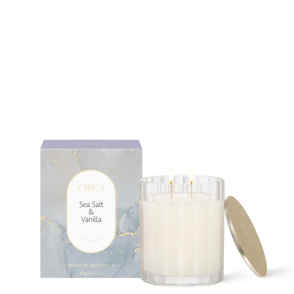 Seasalt and Vanilla 60g Candle by Circa-Candles2go