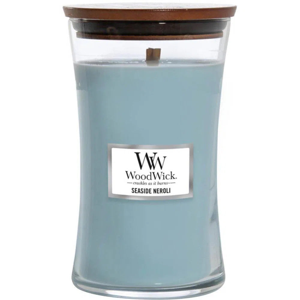 Seaside Neroli 609g Candle by Woodwick-Candles2go