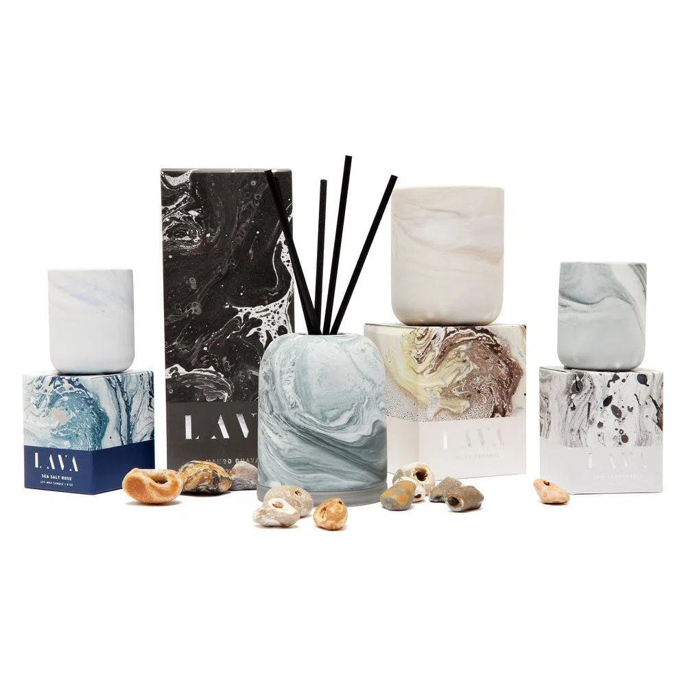 Serenity Lava Ceramic 200ml Reed Diffuser in Mango Guava-Candles2go