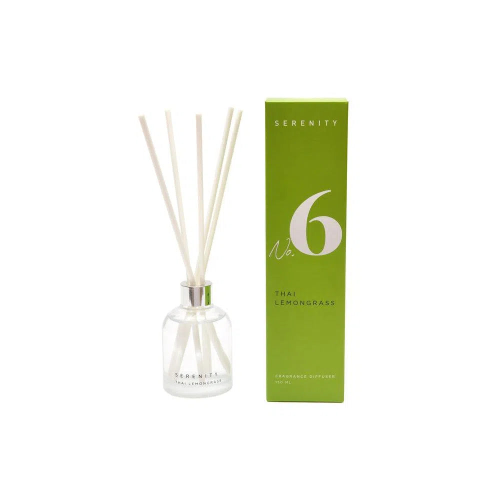 Serenity Thai Lemon Grass 200ml Diffuser No 6-Candles2go