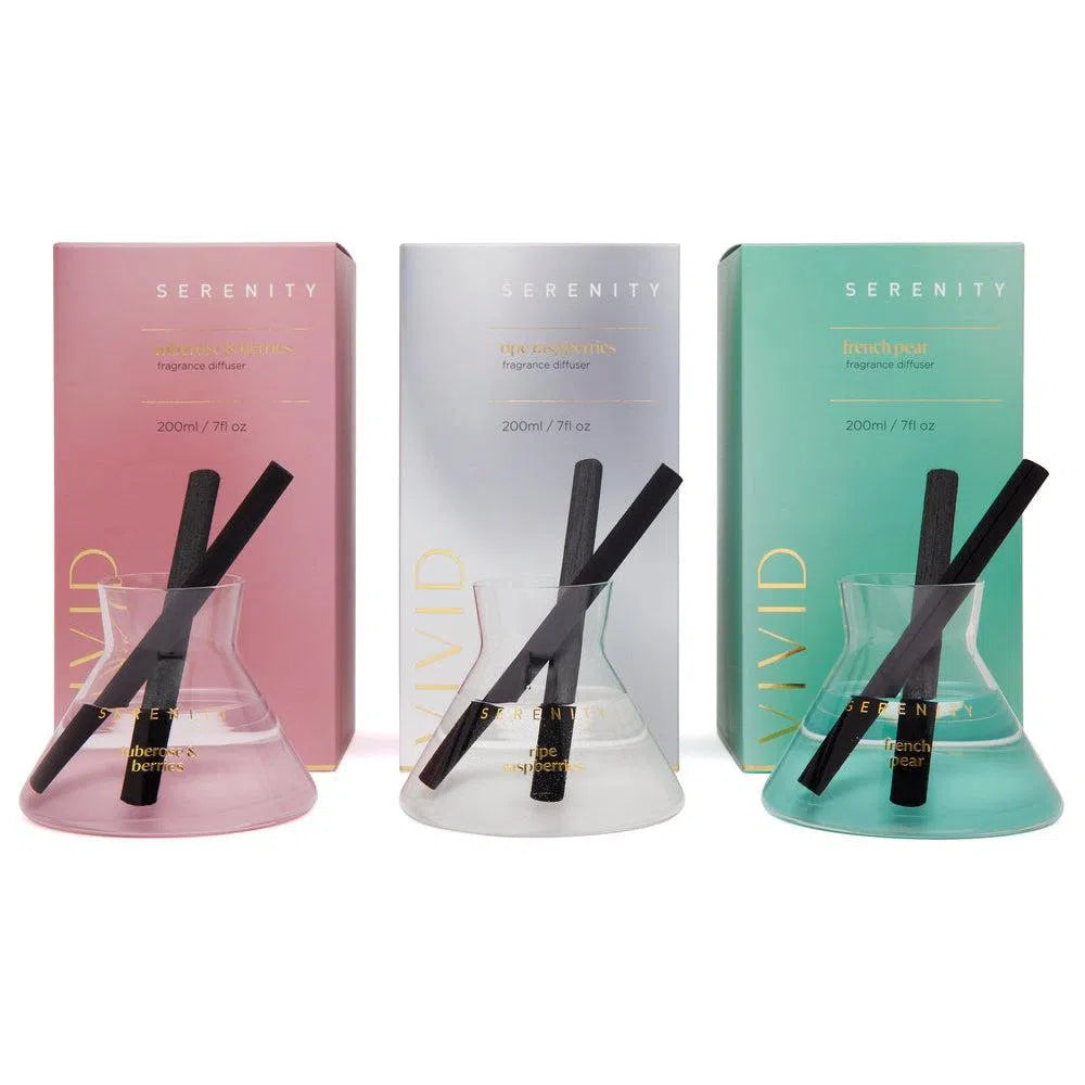 Serenity Vivid 200ml Reed Diffuser in French Pear-Candles2go