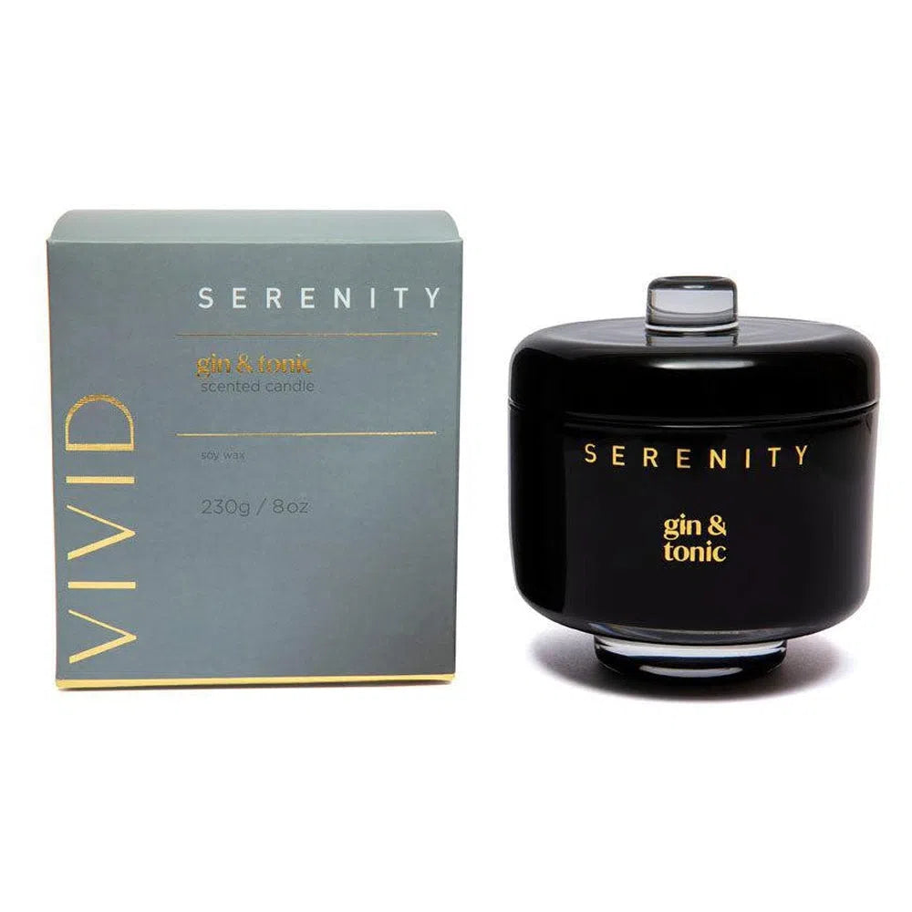 Serenity Vivid Candle in Gin and Tonic-Candles2go