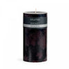 Smokey Woods Round 10 x 10cm Pillar Candle by Elume
