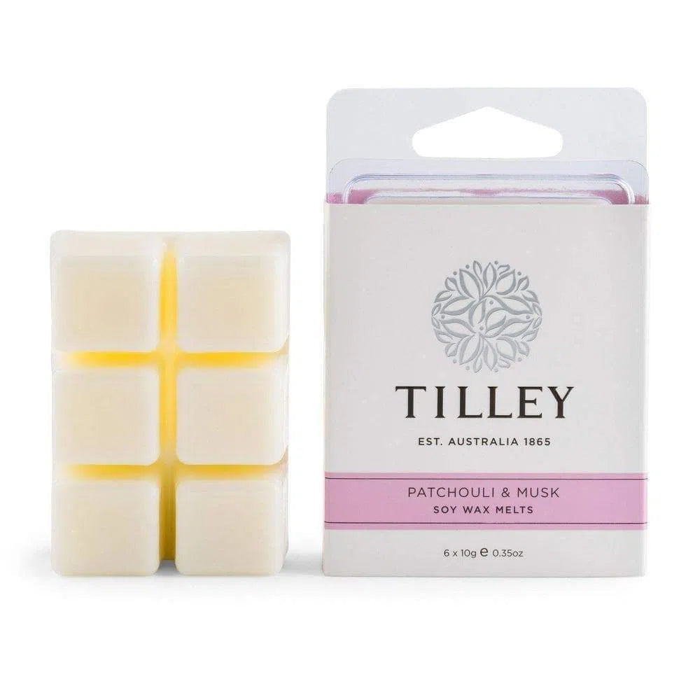 Soy Melts by Tilley Australia Patchouli Musk Melts 60g-Candles2go