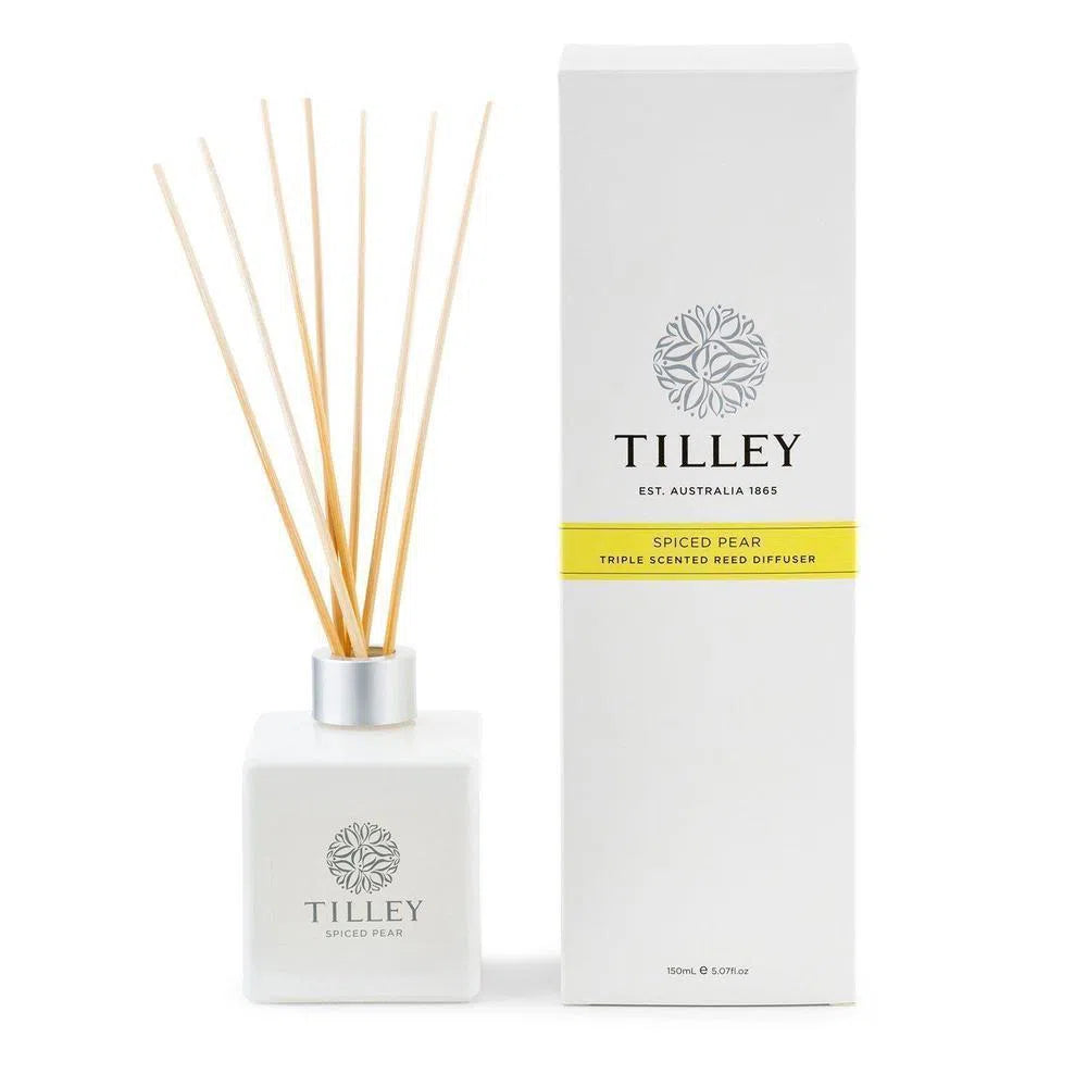 Tilley Reed Diffusers Spiced Pear Aromatic Reed Diffuser 150ml-Candles2go