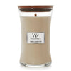 Tonka & Almond Milk Woodwick Candles Large Candle 609g