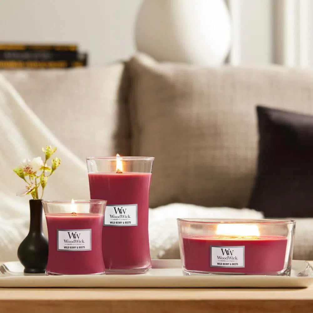 Wild Berry & Beets 275g Jar by Woodwick Candle Fruity-Candles2go