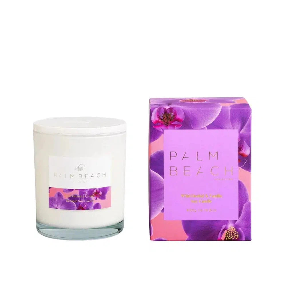 Wild Orchid & Vanilla Limited Edition 420g Candle by Palm Beach-Candles2go