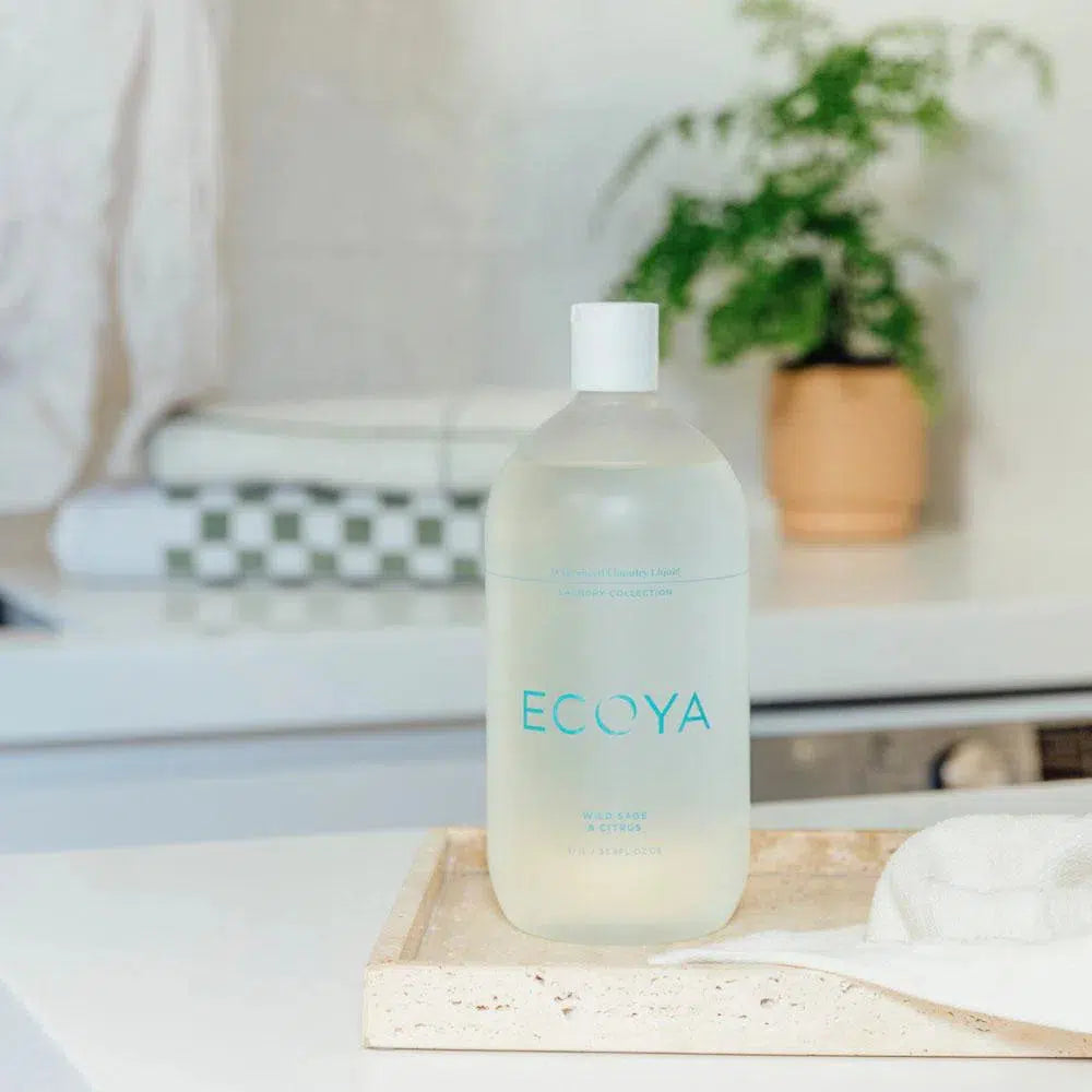 Wild Sage & Citrus Laundry Liquid By Ecoya-Candles2go